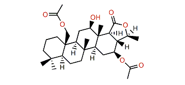 16,22-Diacetylhomoscalaralactone IIB